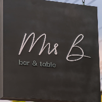 Mrs B Bar and Table