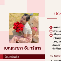 เบญญาภา จันทร์สาร