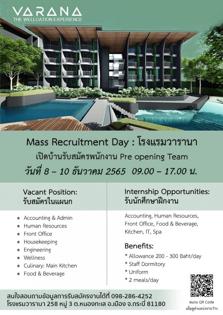 Varana Hotel Mass Recruitment Day